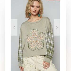 Pol NWOT Top S M Or L